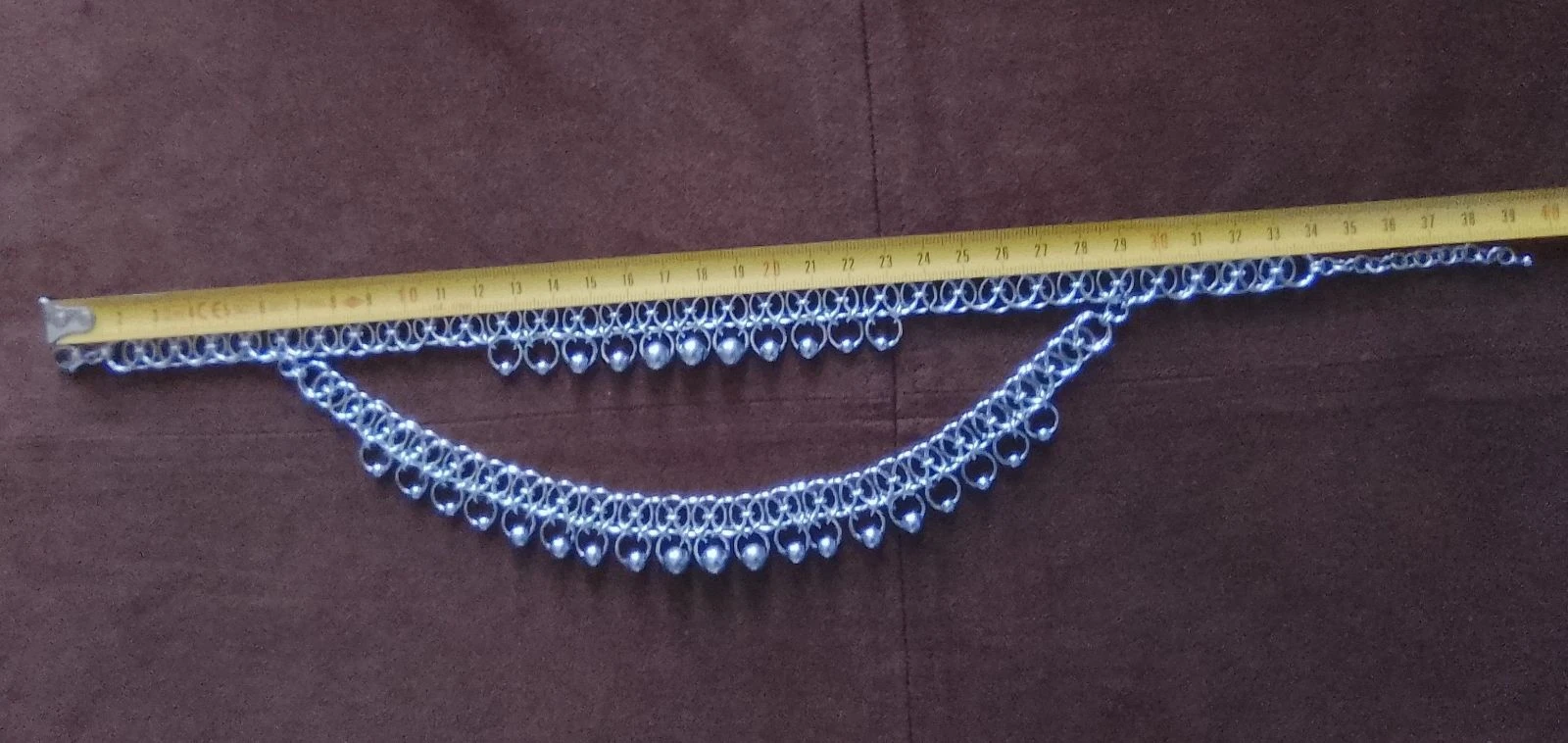 Colar choker decote 2 fileiras corrente celta – photo 5